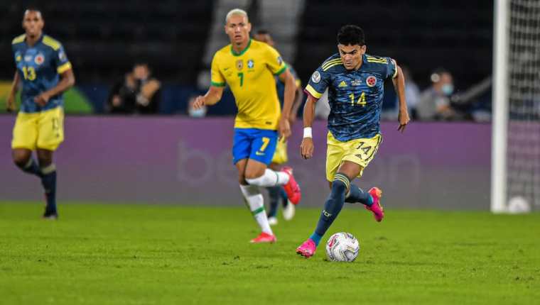 Hasta el minuto 78 la selección Colombia ganaba sorpresivamente 1-0 ante la poderosa Brasil.