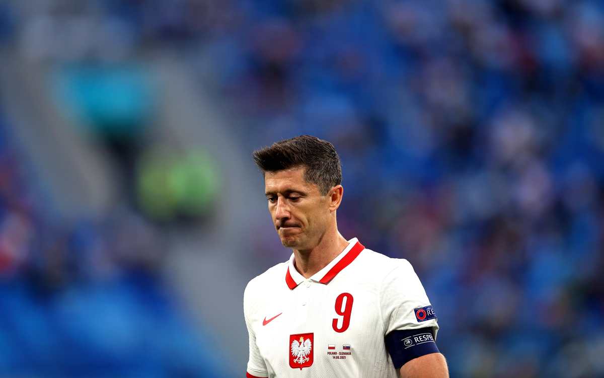 Eurocopa: Eslovaquia sorprende a la Polonia de Robert Lewandowski, que no apareció en el juego