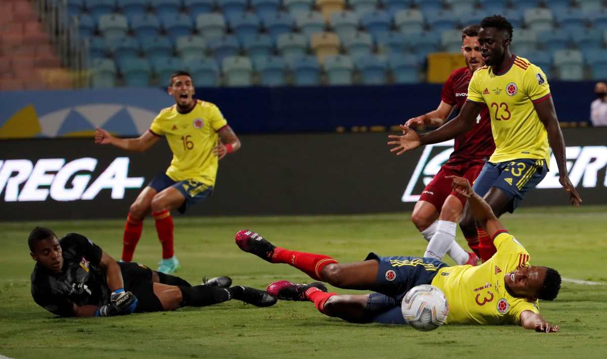 Colombia quiso, Faríñez no dejó y Venezuela deja primer empate sin goles