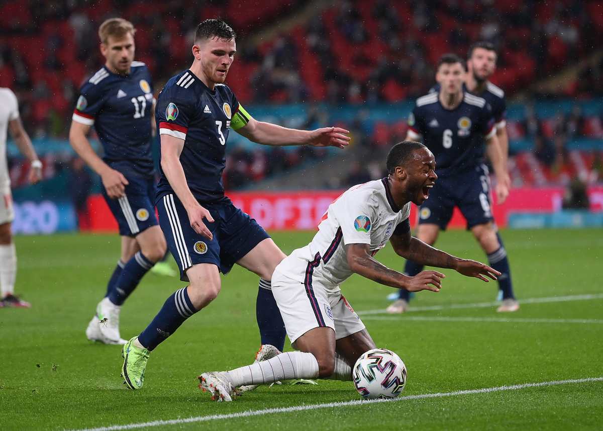 Eurocopa: Inglaterra y Escocia tuvieron miedo de perder y se repartieron los puntos