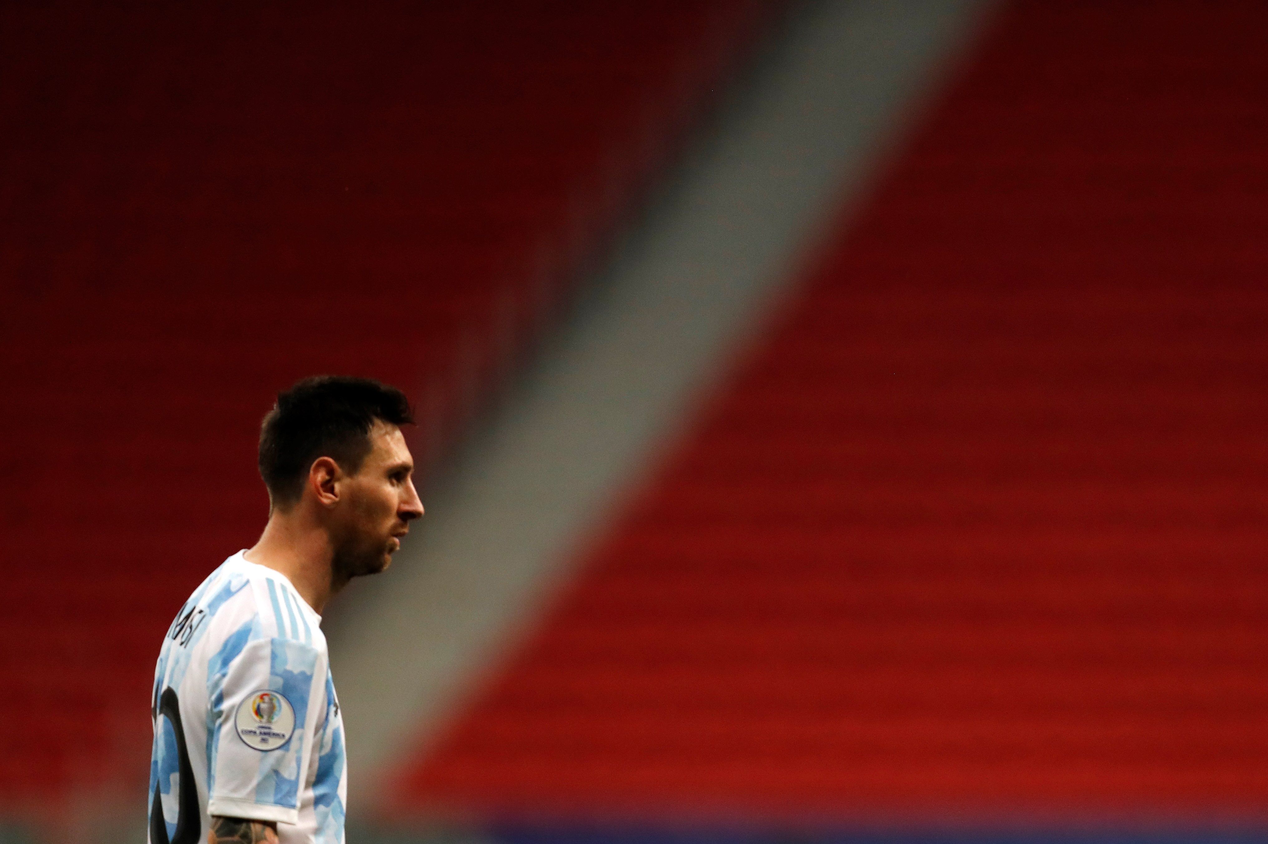 Lionel Messi de Argentinaha sido pieza fundamental para su selección en esta Copa América. Foto Prensa Libre: EFE.