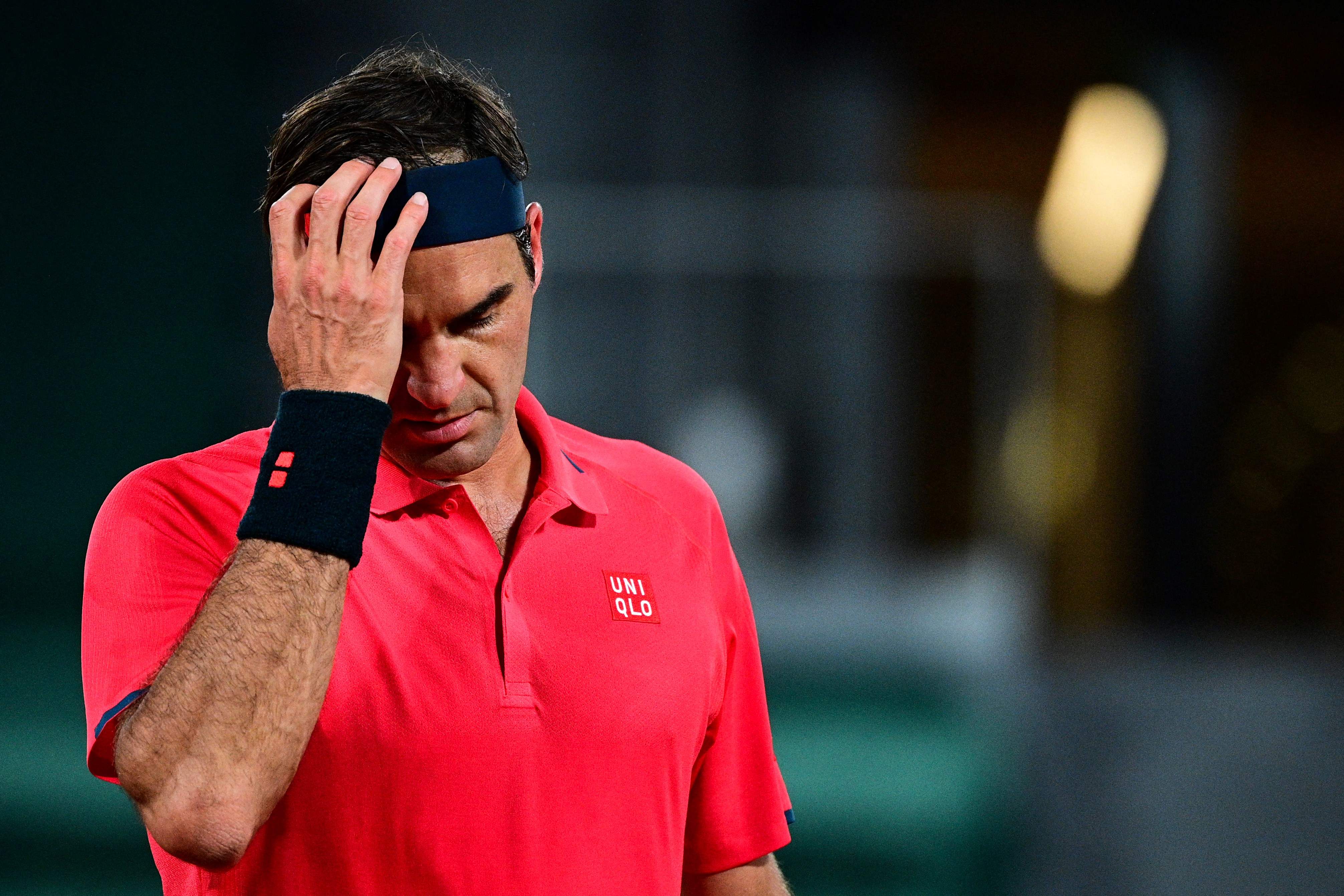 Roger Federer se retiró el torneo de Roland Garros por precaución. (Foto Prensa Libre: AFP=.