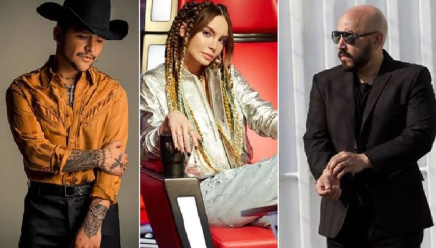 Los tres artistas han sido tendencia en redes por el tema del tatuaje de Lupillo Rivera. (Foto Prensa Libre: Tomada de Infobae) 