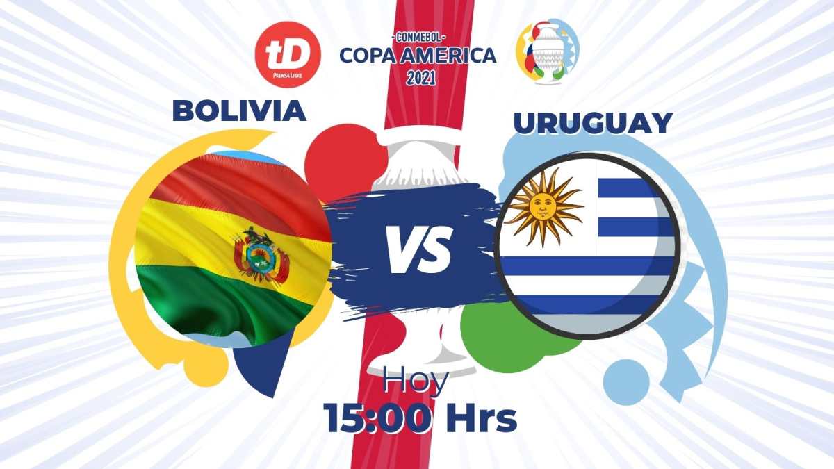 Estadísticas del partido entre Bolivia y Uruguay