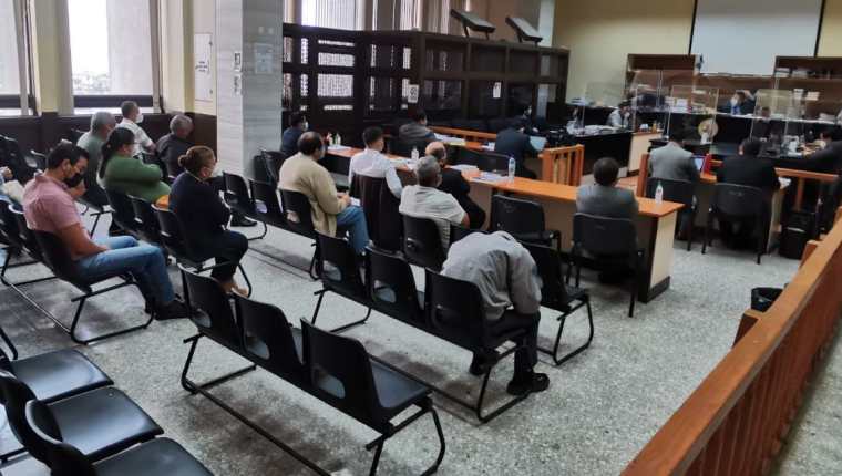 Seis militares en situación de retiro son procesados en el caso “Diario Militar”. (Foto Prensa Libre: Edwin Pitán) 
