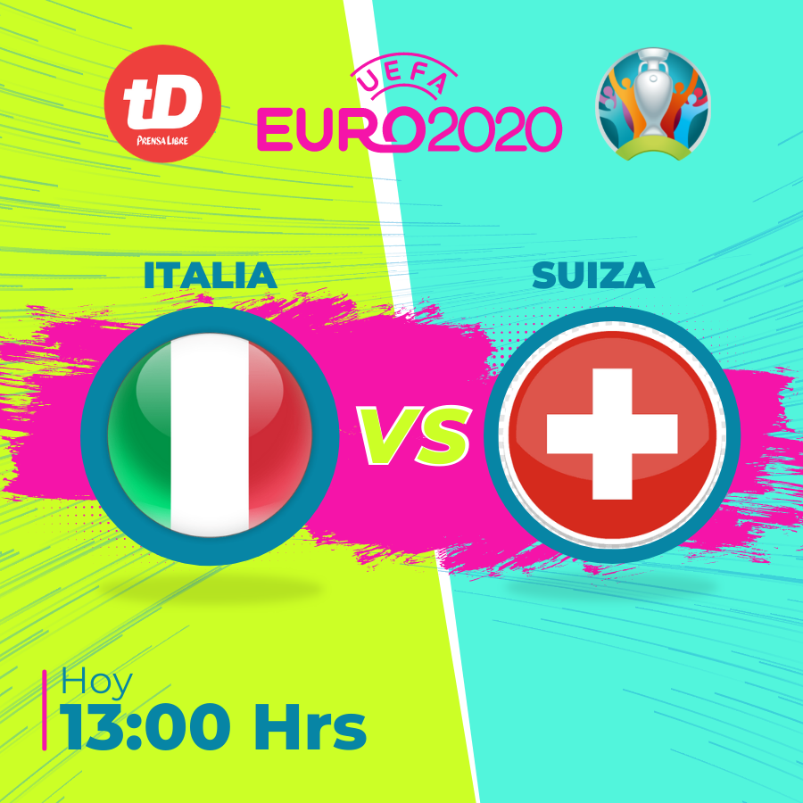 Las estadísticas del juego de Italia ante Suiza