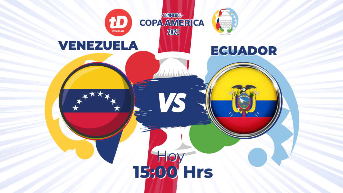 Las estadísticas del juego Venezuela vs. Ecuador están acá.