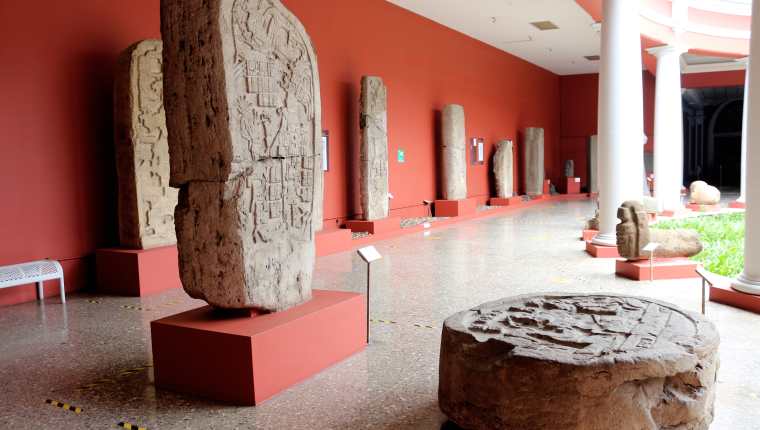Cerca de 50 mil piezas resguarda el Museo Nacional de Arqueología y Etnología en Guatemala.  (Foto Prensa Libre: Munae)