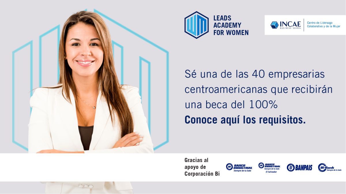 Banco Industrial e Incae crean programa “Leads Academy For Women” en Guatemala
