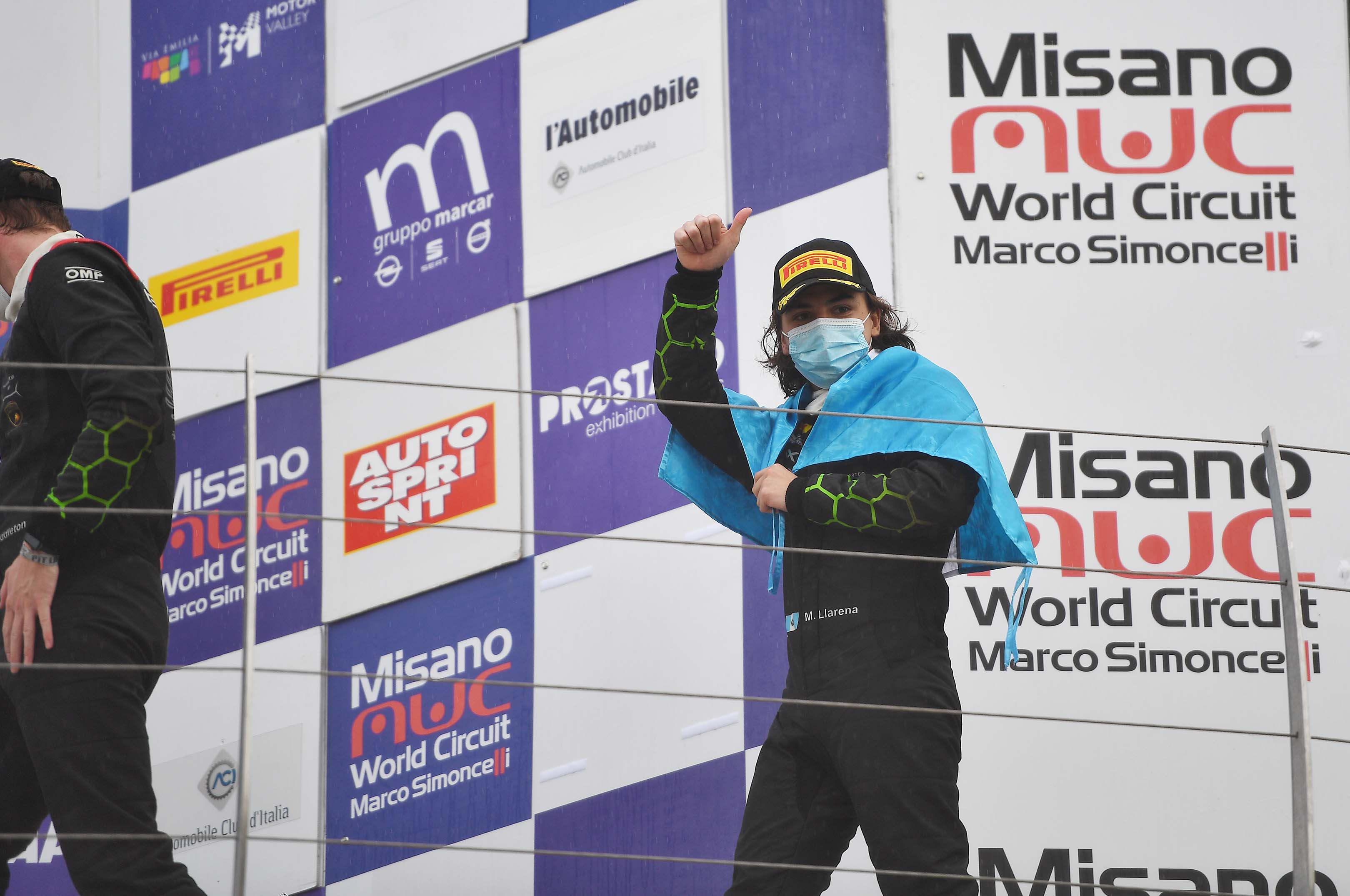 Llarena, de 17 años, integrará el programa Lamborghini GT3 Junior Factory Driver, el cual está conformado por 19 conductores jóvenes y 15 conductores jóvenes de GT3. (Foto Cortesía).