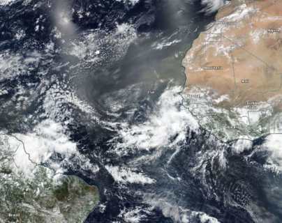 Polvo del Sahara se dirige a América y la NASA muestra el recorrido en impresionante imagen