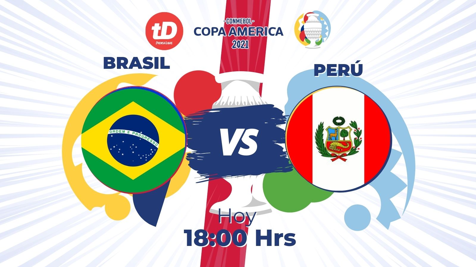 Perú debutará este jueves en la Copa América frente a Brasil. (Foto Prensa Libre).