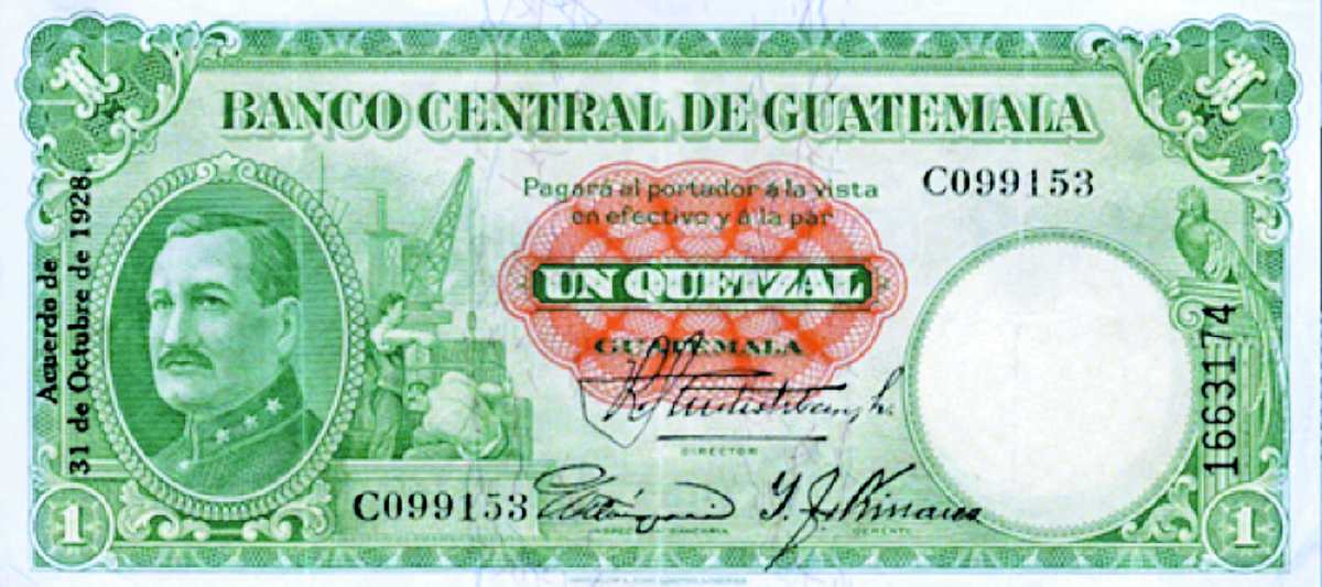 Historia de Guatemala: El quetzal surge como moneda en 1924
