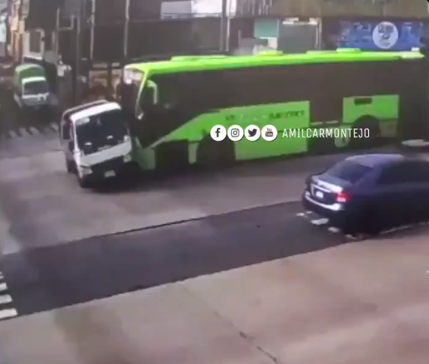 accidente de transito zona 8 22 de junio