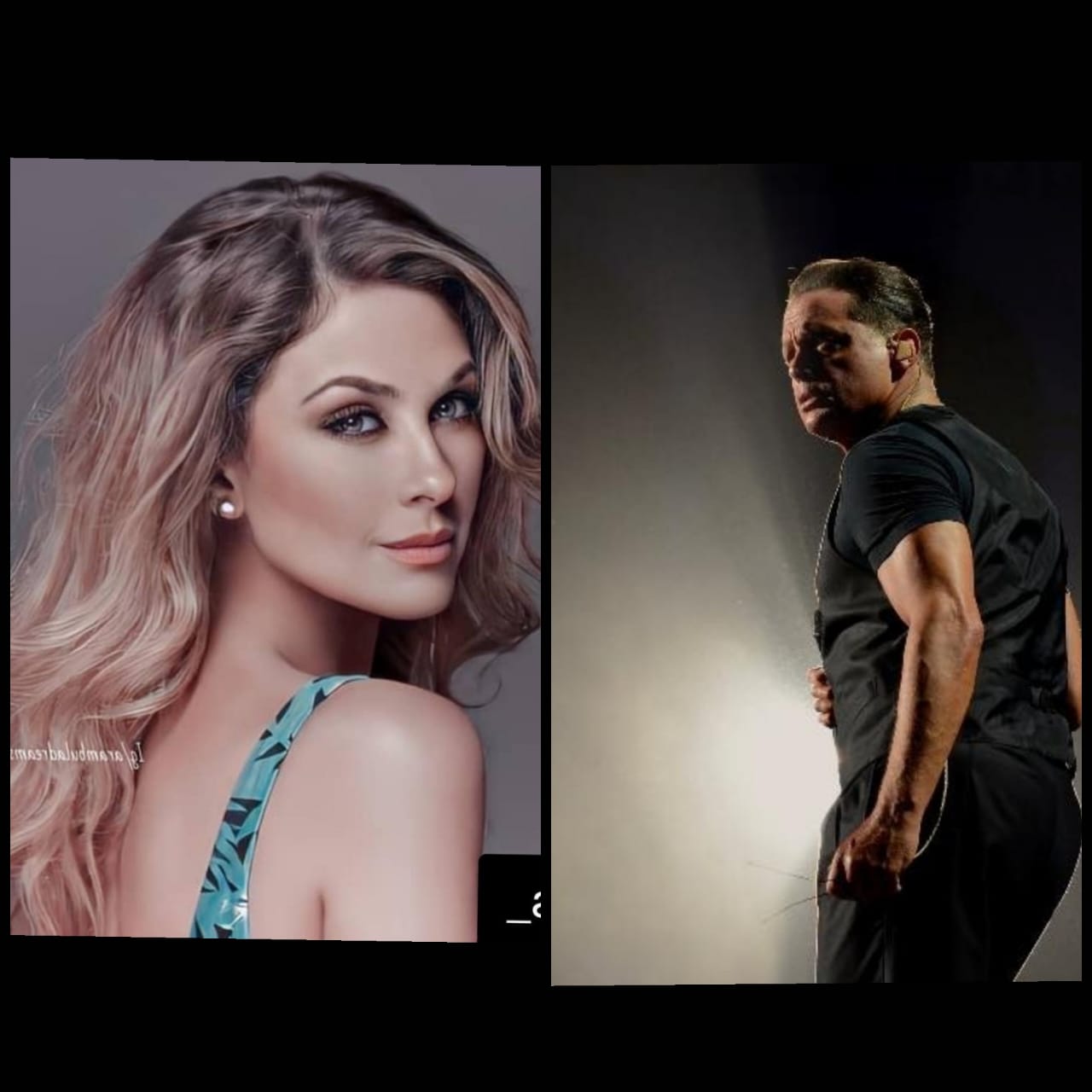 Aracely Arámbula y Luis Miguel tuvieron dos hijos y estuvieron a punto de casarse.  (Fotos Prensa Libre: FB Aracely Arámbula y Luis Miguel) 