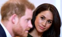 (FILES) In this file photo taken on October 15, 2019 Britain's Prince Harry, Duke of Sussex, and Britain's Meghan, Duchess of Sussex attend the annual WellChild Awards in London on October 15, 2019. - Prince Harry Meghan Markle announced Sunday the birth of their daughter Lilibet Diana, who was born in California after a year of turmoil in Britain's royal family. "Lili is named after her great-grandmother, Her Majesty The Queen, whose family nickname is Lilibet. Her middle name, Diana, was chosen to honor her beloved late grandmother, The Princess of Wales," said a statement from the couple. (Photo by TOBY MELVILLE / POOL / AFP)