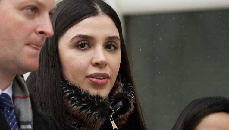 La esposa de "el Chapo" Guzmán se declara culpable de narcotráfico y blanqueo en EE. UU. (Foto Prensa Libre: AFP)