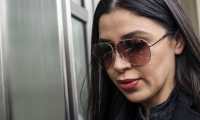 (FILES) In this file photo taken on February 07, 2019, Emma Coronel Aispuro, wife of Joaquin 'El Chapo' Guzman, arrives at the US Federal Courthouse on February 7, 2019, in Brooklyn, New York. - Coronel Aispuro pleaded guilty on June 10, 2021, to helping her husband smuggle narcotics into the US. The 31-year-old former beauty queen, could face up to life in prison. (Photo by KENA BETANCUR / AFP)