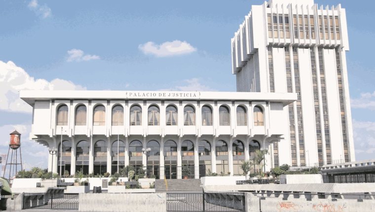 El covid-19 también impacto a las instituciones de justicia. Foto Prensa Libre: Hemeroteca.