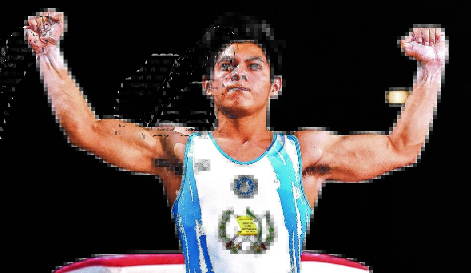 El gimnasta Jorge Vega es una de las grandes figuras del deporte guatemalteco. (Foto Hemerotaca PL).