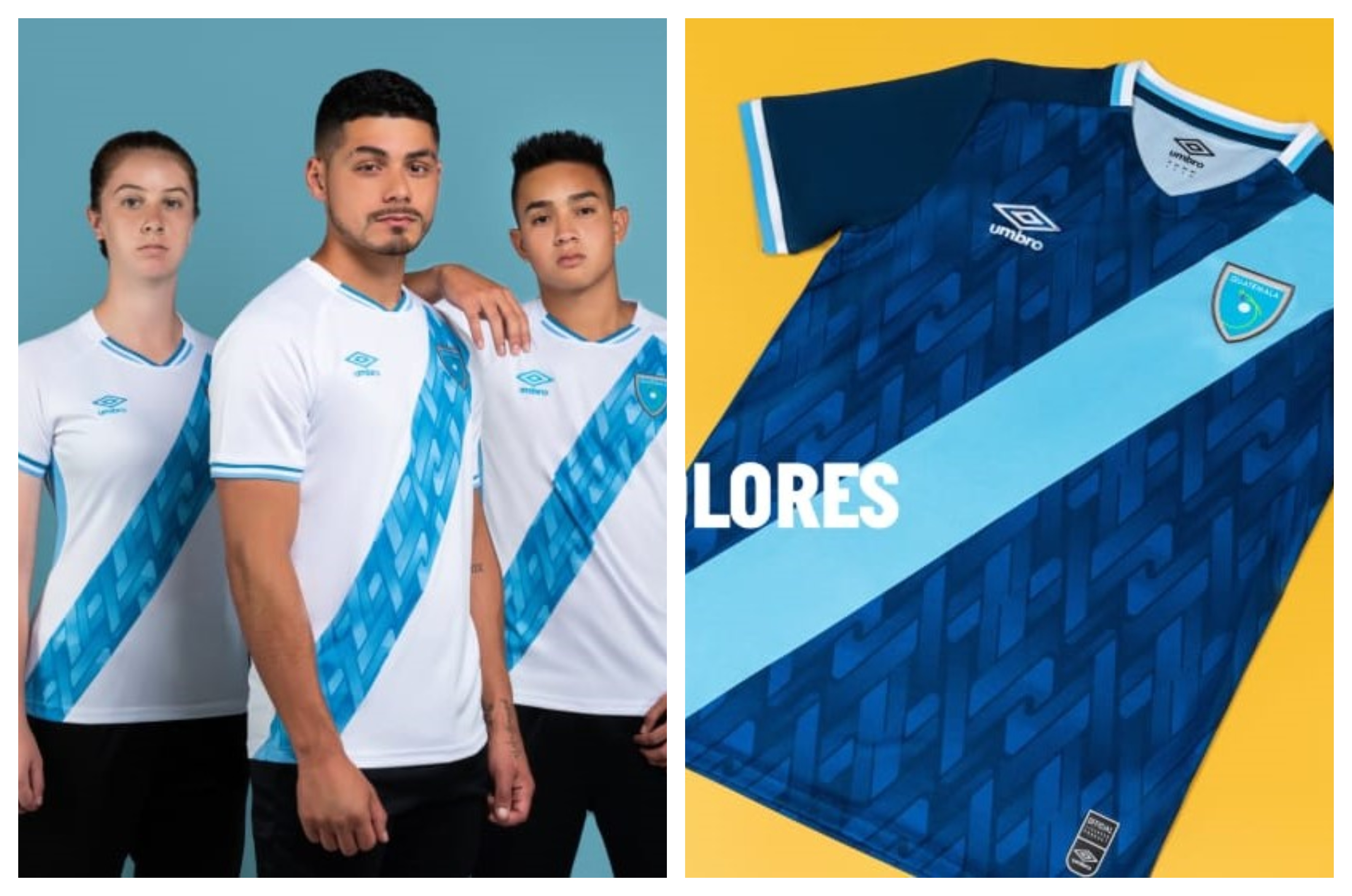 Fedefut presentó la nueva camisola de la Selección de Guatemala para la temporada 2021/2022. (Foto Fedefut).