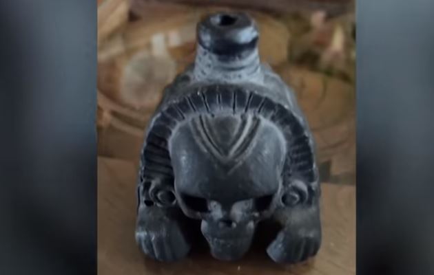 El silbato de la muerte de los aztecas era utilizado en combates para confundir a los oponentes. (Captura de YouTube/CaterClips)