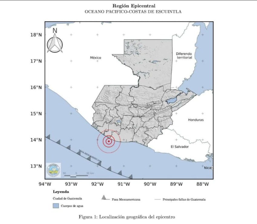 Temblor de magnitud 5.7 sacude varios puntos del país