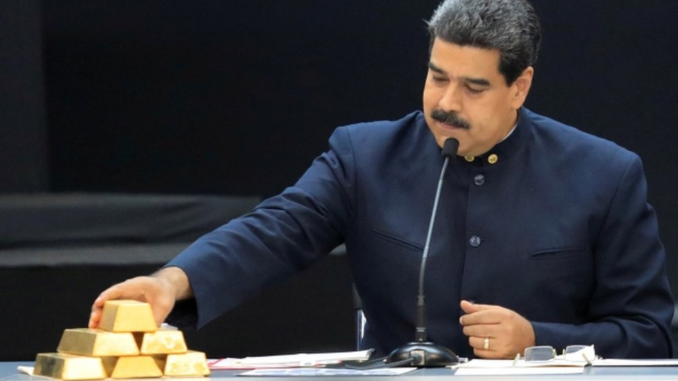 El gobierno de Nicolás Maduro ha hecho del oro su prioridad ante la caída del petróleo. Reuters