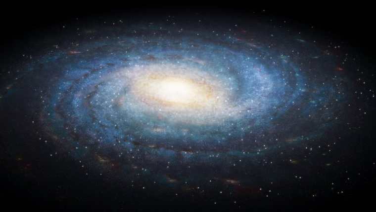 La Vía Láctea tiene 100.000 años luz de diámetro. (GETTY)
