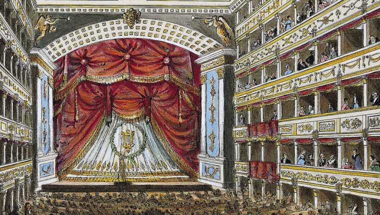 El Theater an der Wien, donde Beethoven estrenó sus sinfonías 2, 3, 5 y 6, así como su ópera Fidelio, entre otras.
