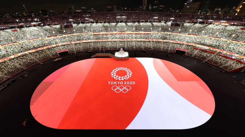 Mientras dormía: las primeras imágenes de la inauguración de los Juegos Olímpicos de Tokio 2020