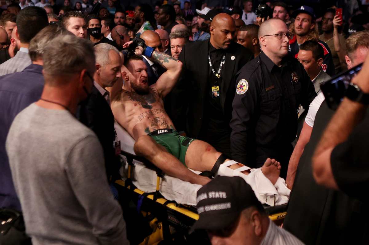 Estos son los detalles de la dura lesión que sufrió Conor McGregor y del tiempo que le llevará su recuperación
