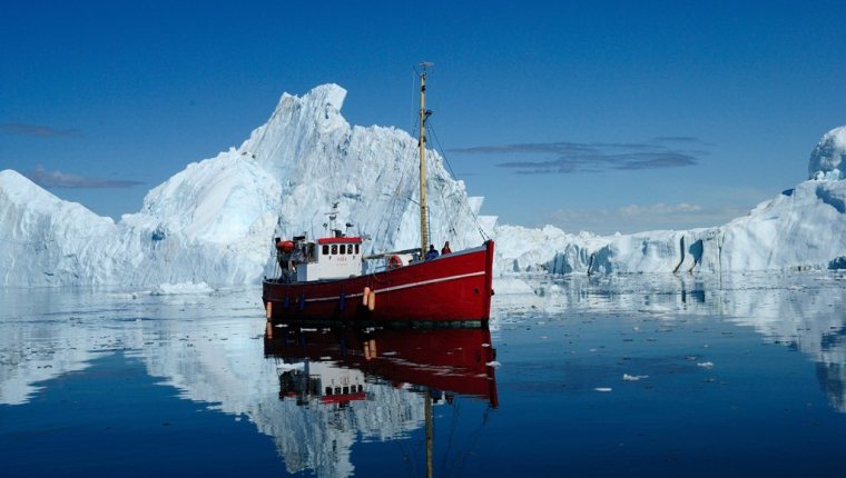 El calor provoca el derretimiento del hielo en Groenlandia. (Foto Prensa Libre: Hemeroteca PL)