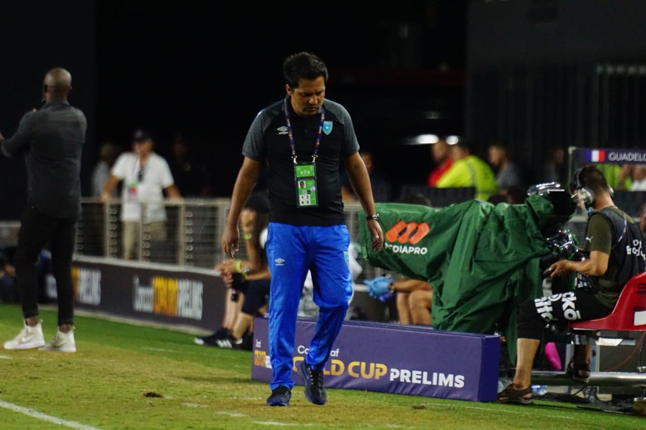 Amarini Villatoro dirigió a la Selección Nacional en 23 partidos, entre amistosos y clasificatorios al Mundial de Qatar y la Copa Oro. Foto Prensa Libre: Fedefut