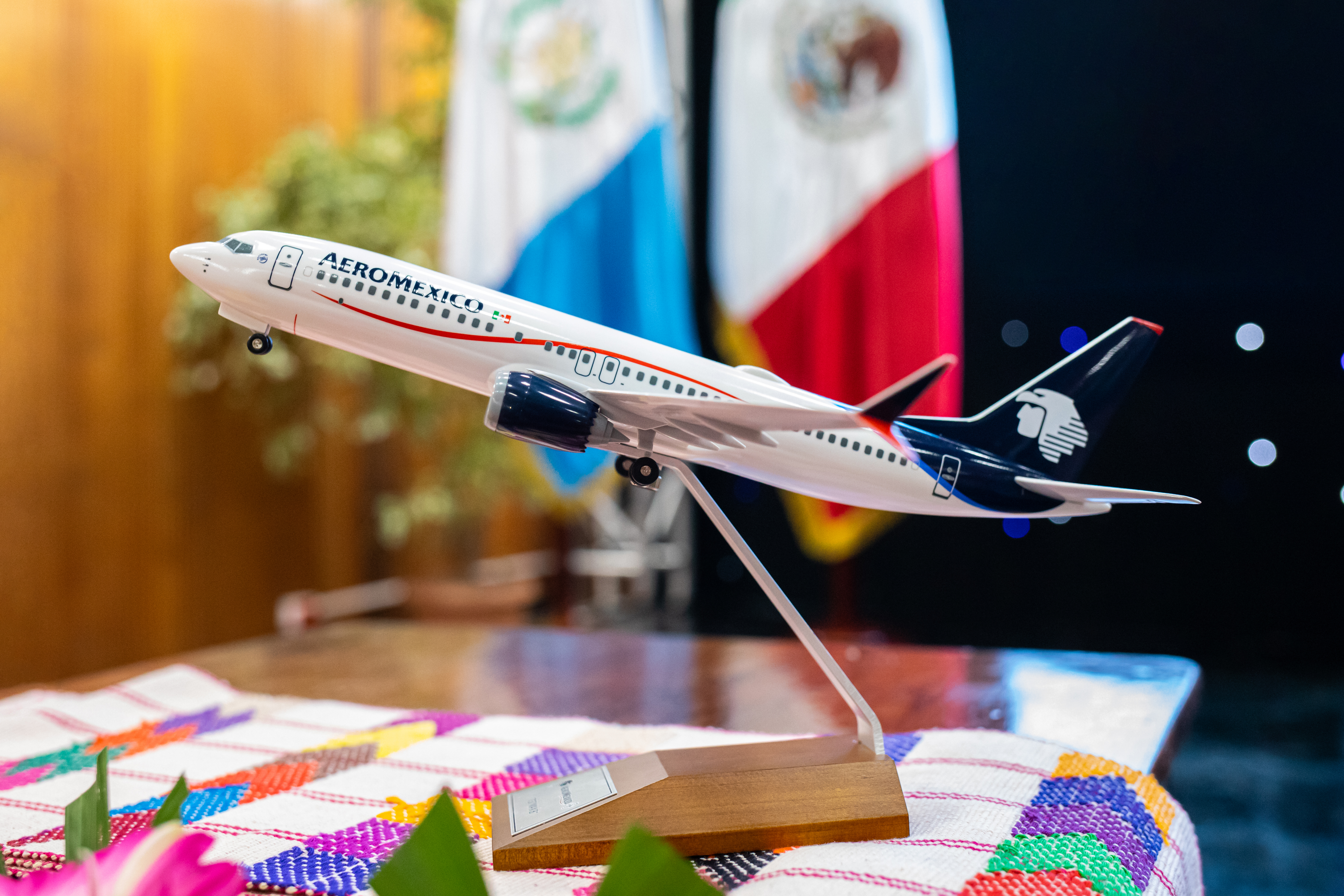 Aeroméxico cuenta con una oferta de 14 vuelos semanales y más de 12 mil asientos al mes entre ambos países. (Foto Prensa Libre: Cortesía Inguat)