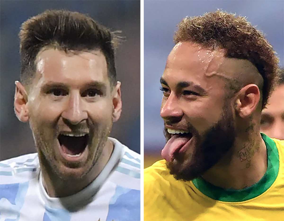 Messi y Neymar, elegidos los mejores jugadores de Copa América por Conmebol