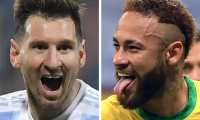 Lionel Messi y Neymar Jr destacan en la edición actual de la Copa América en el tope de la lista de los máximos asistidores. (Foto Prensa Libre: AFP)