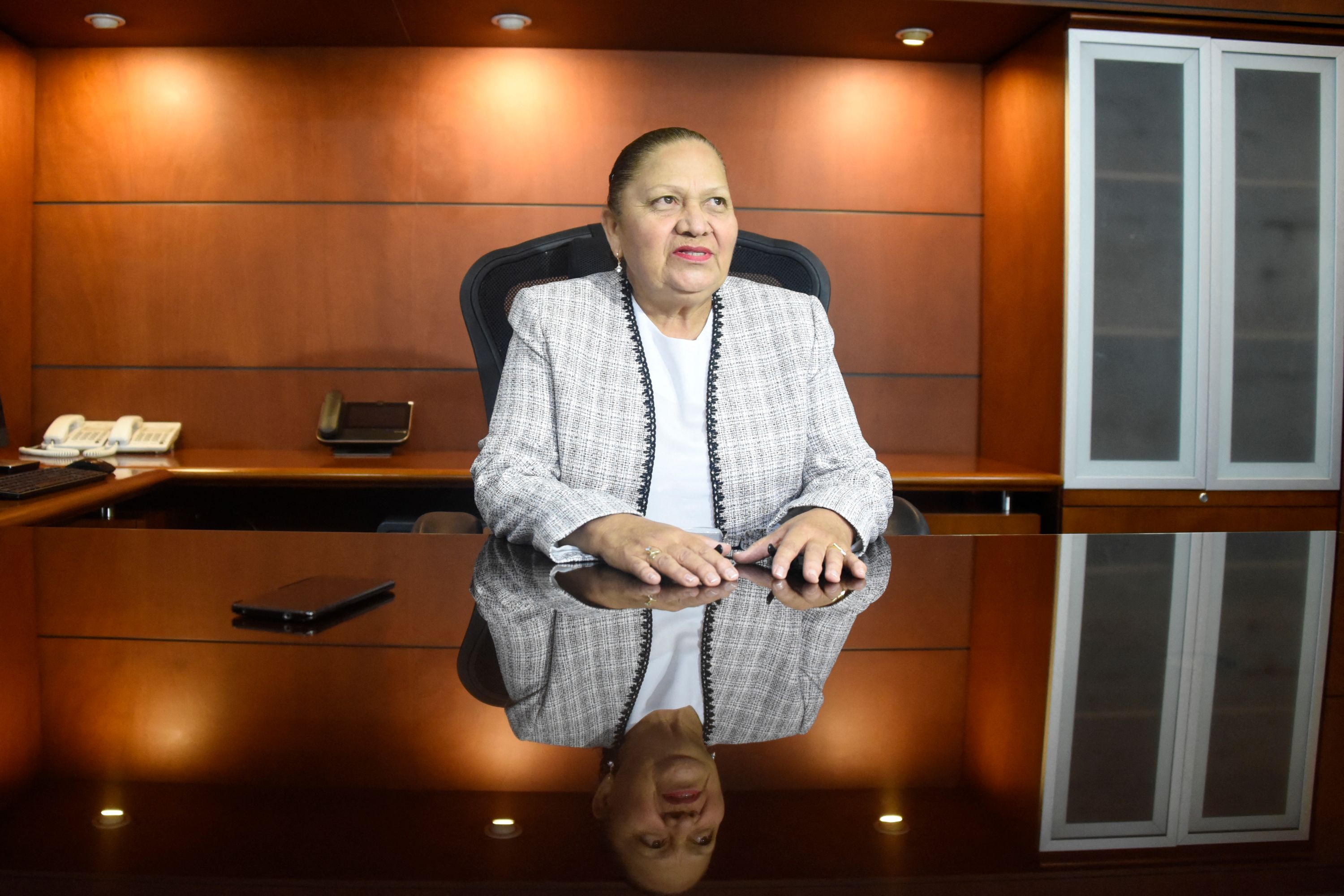 Fiscal general del Ministerio Público de Guatemala, María Consuelo Porras Argueta. (Foto Prensa Libre: AFP)