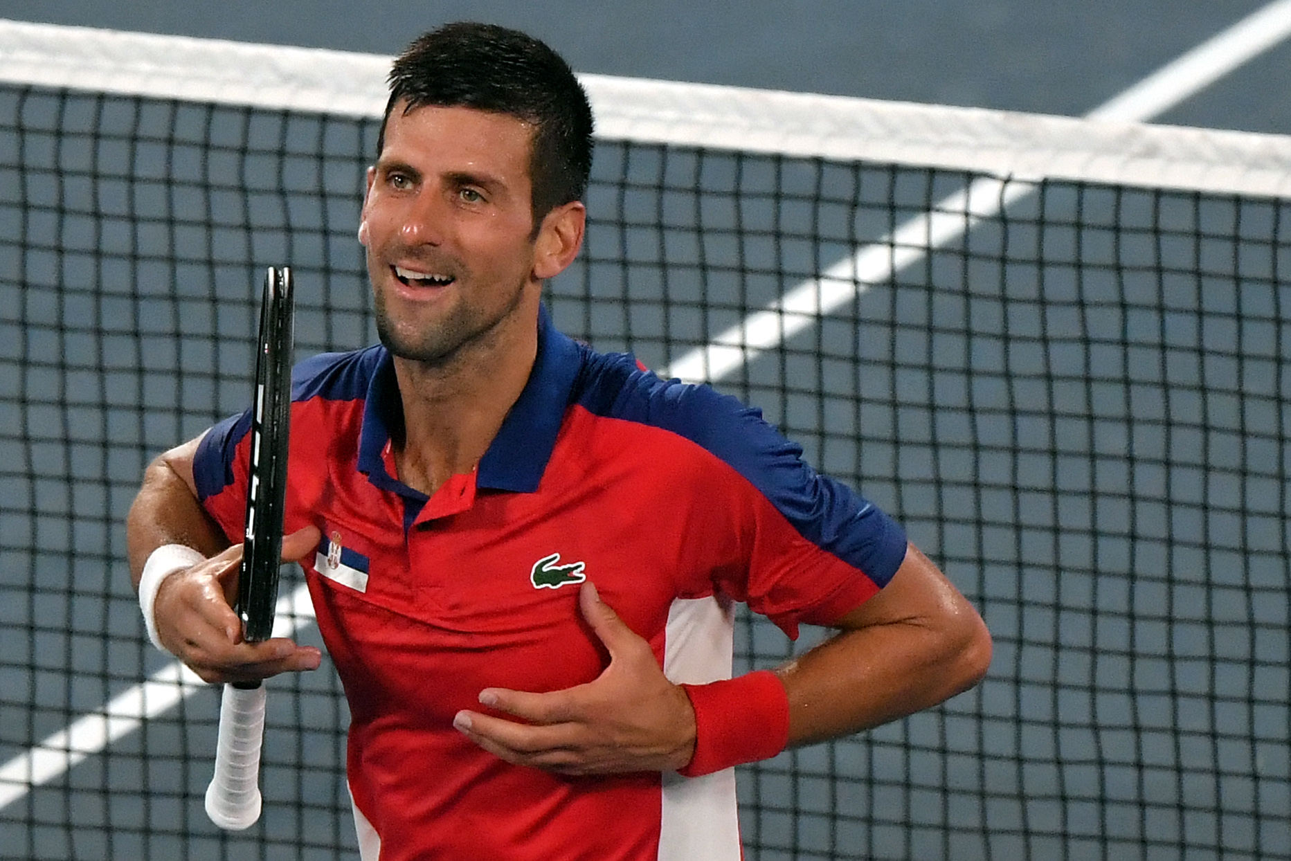 El serbio Novak Djokovic es un gran favorito al oro olímpico en Tokio 2020. Prensa Libre (AFP)