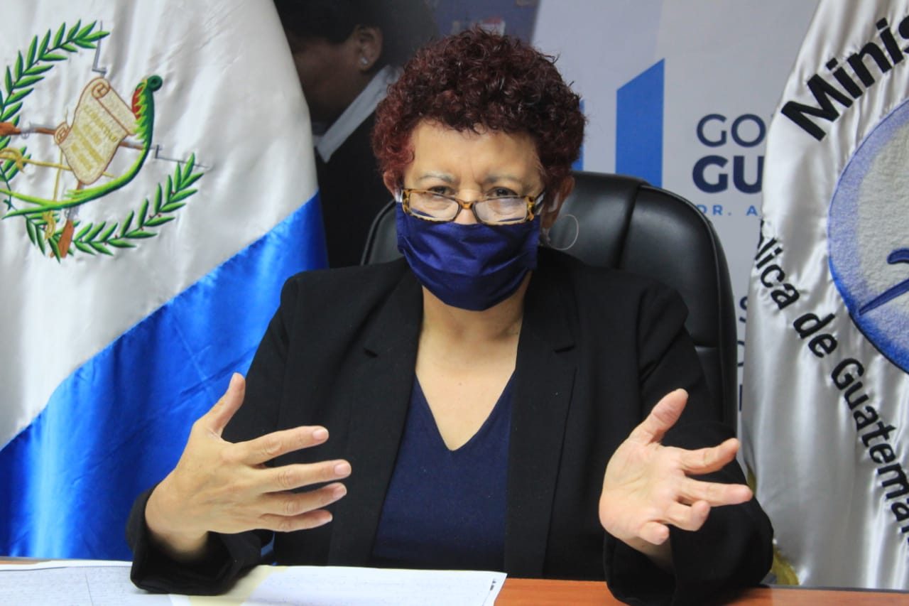 Ministra de Salud, Amelia Flores, dejará el cargo el 16 de septiembre. (Foto Prensa Libre: HemerotecaPL)