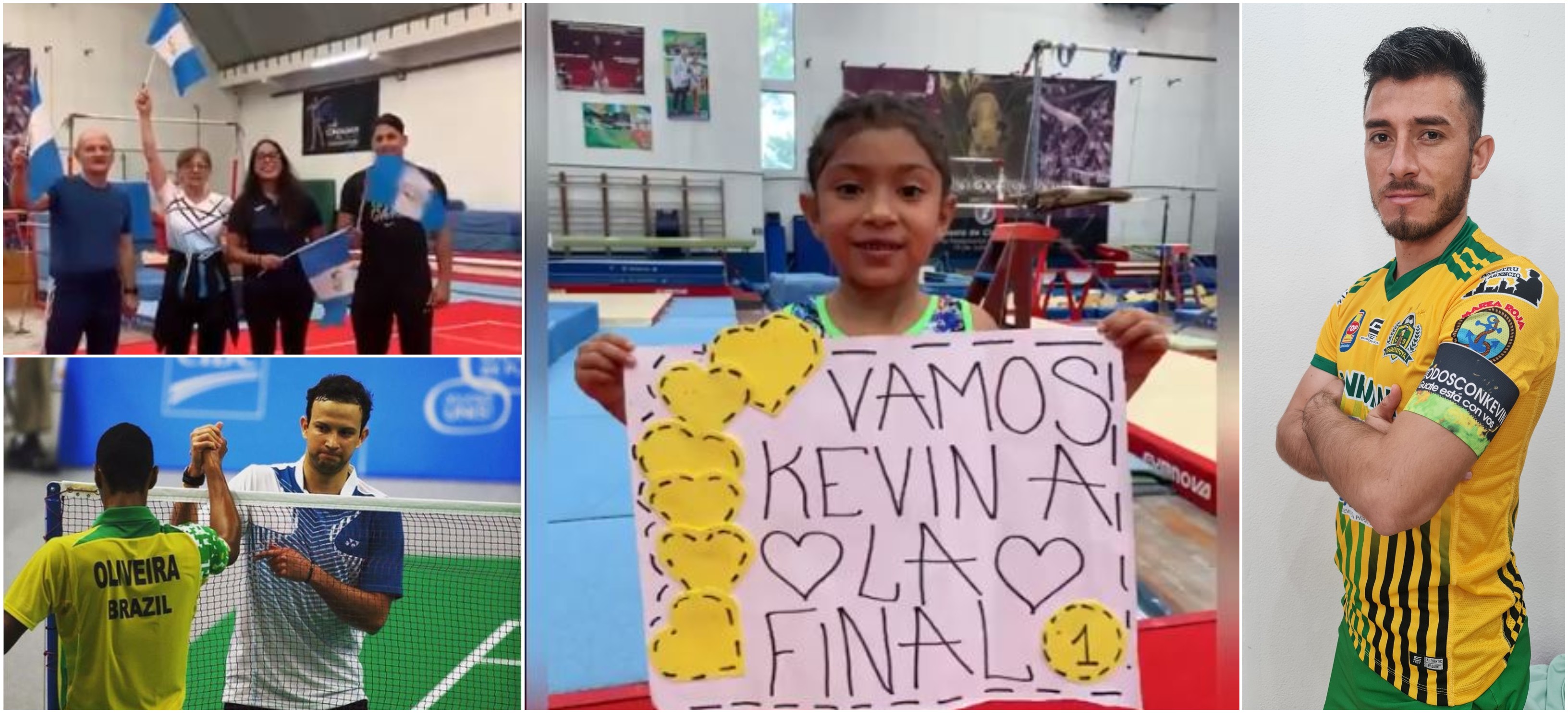 El atleta guatemalteco Kevin Cordón ha recibido apoyo no solo en su tierra natal, sino en la República y el extranjero. Foto Redes Sociales.