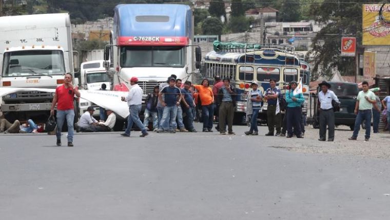 Para este jueves 29 de julio se prevé manifestaciones en distintos puntos de Guatemala. (Foto Prensa Libre: Hemeroteca PL) 