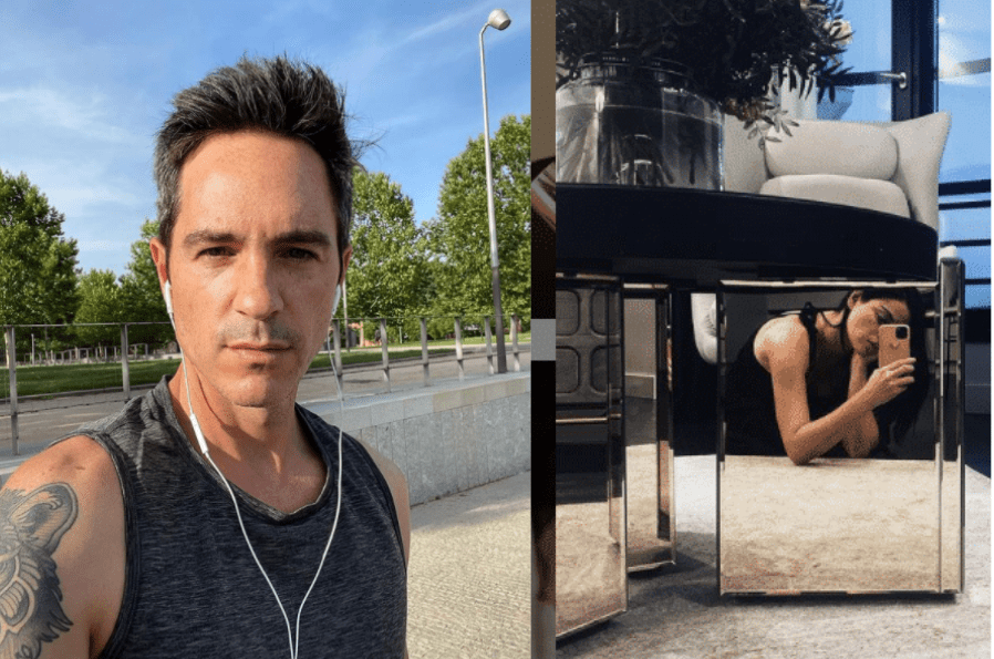 Ambos actores se encuentran en España y lo publicaron en sus redes sociales. (Fotos:  Instagram/@mauochma | Instagram/@maiteperroni)