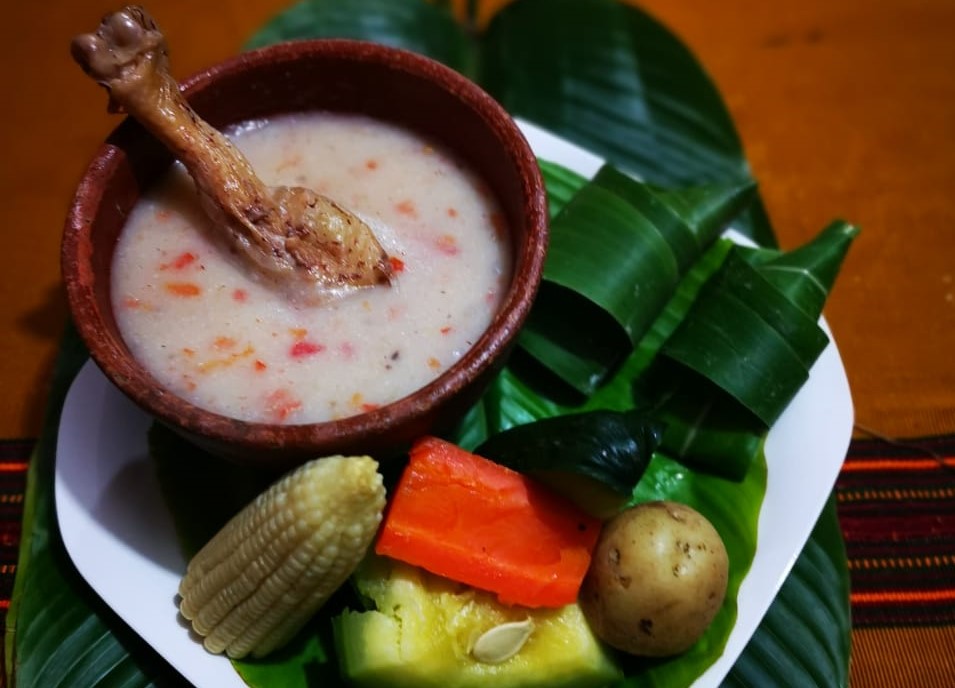 Ancestral y delicioso salpor de chompipe