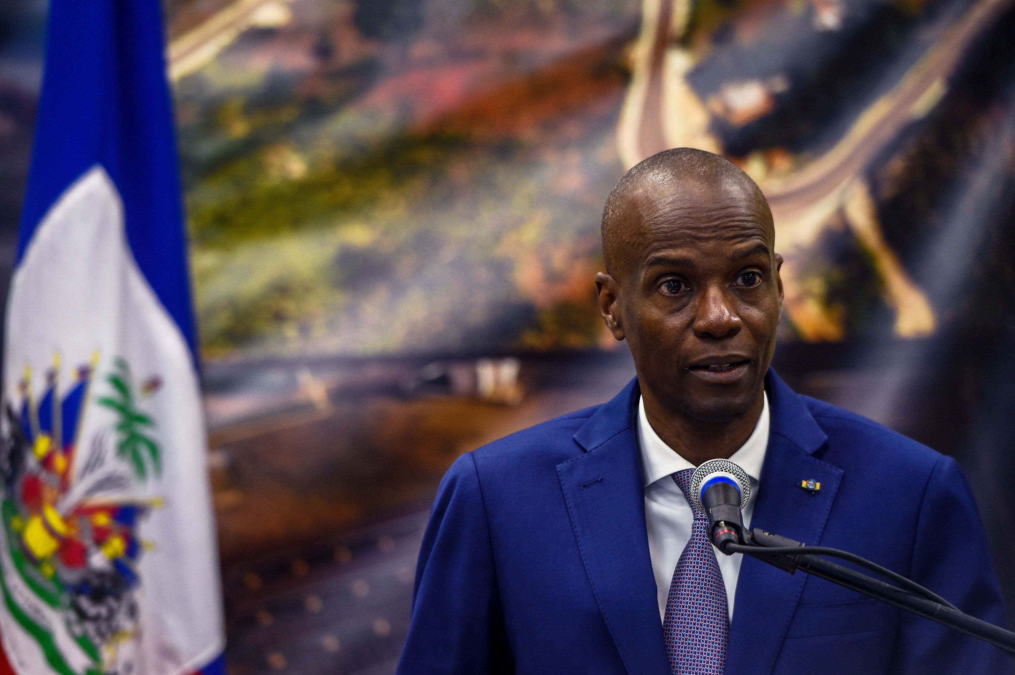 Jovenel Moise, presidente de Haití, gobernaba por decreto luego de que las elecciones legislativas del 2018 se retrasaran. (Foto Prensa Libre: AFP)