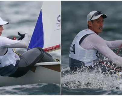 Juan Ignacio e Isabella Maegli se despiden de los Juegos Olímpicos de Tokio 2020