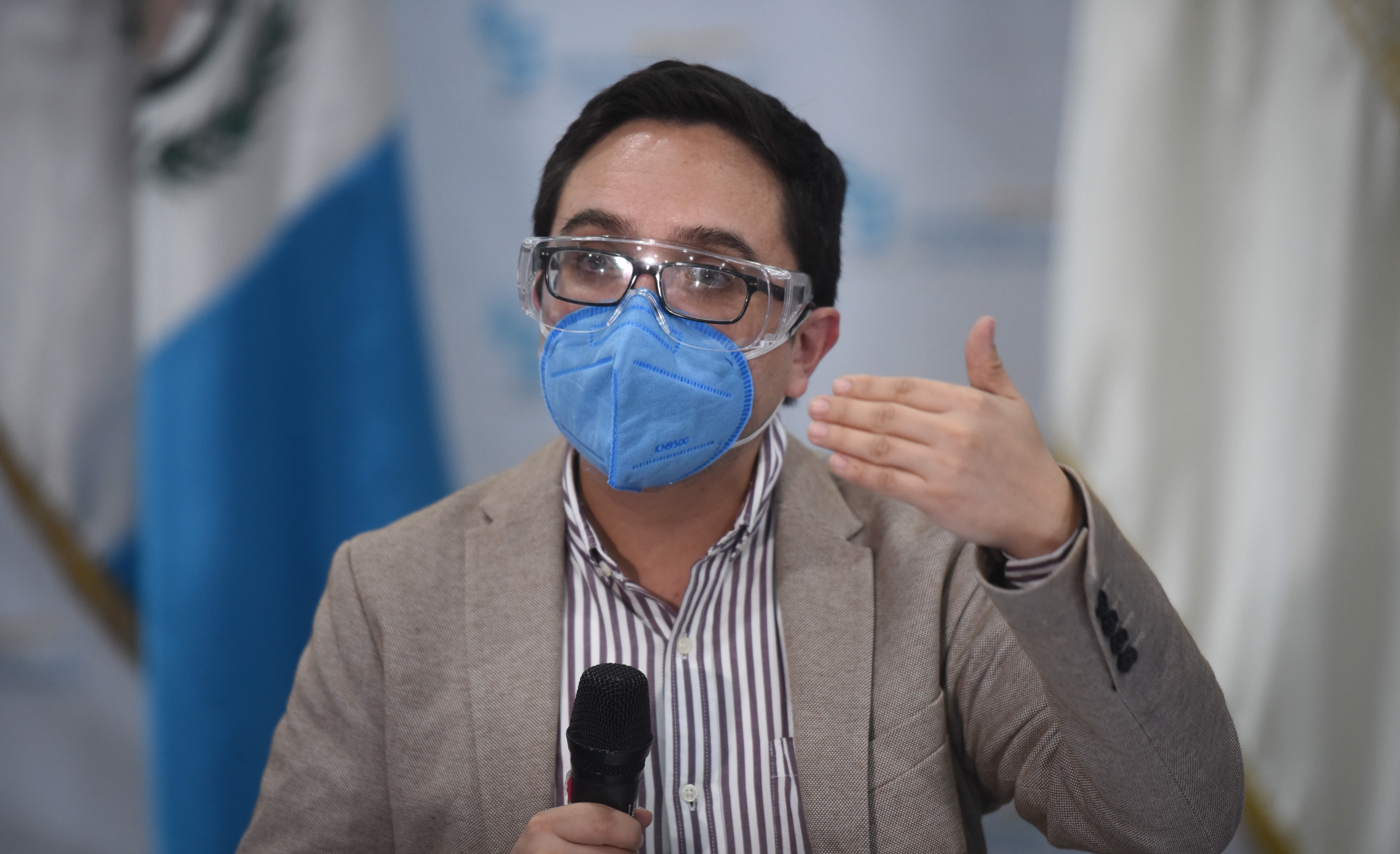 Juan Francisco Sandoval, durante el tiempo que lideró la Fiscalía Especial contra la Impunidad del Ministerio Público, reveló decenas de casos de corrupción. (Foto Prensa Libre: EFE) 