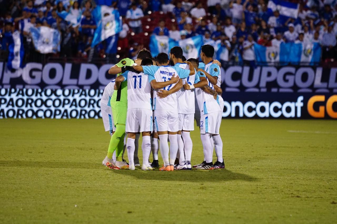 La Selección de Guatemala están entre las que menos valor tiene en el marcado en el torneo de la Copa Oro 2021. (Foto Fedefut).