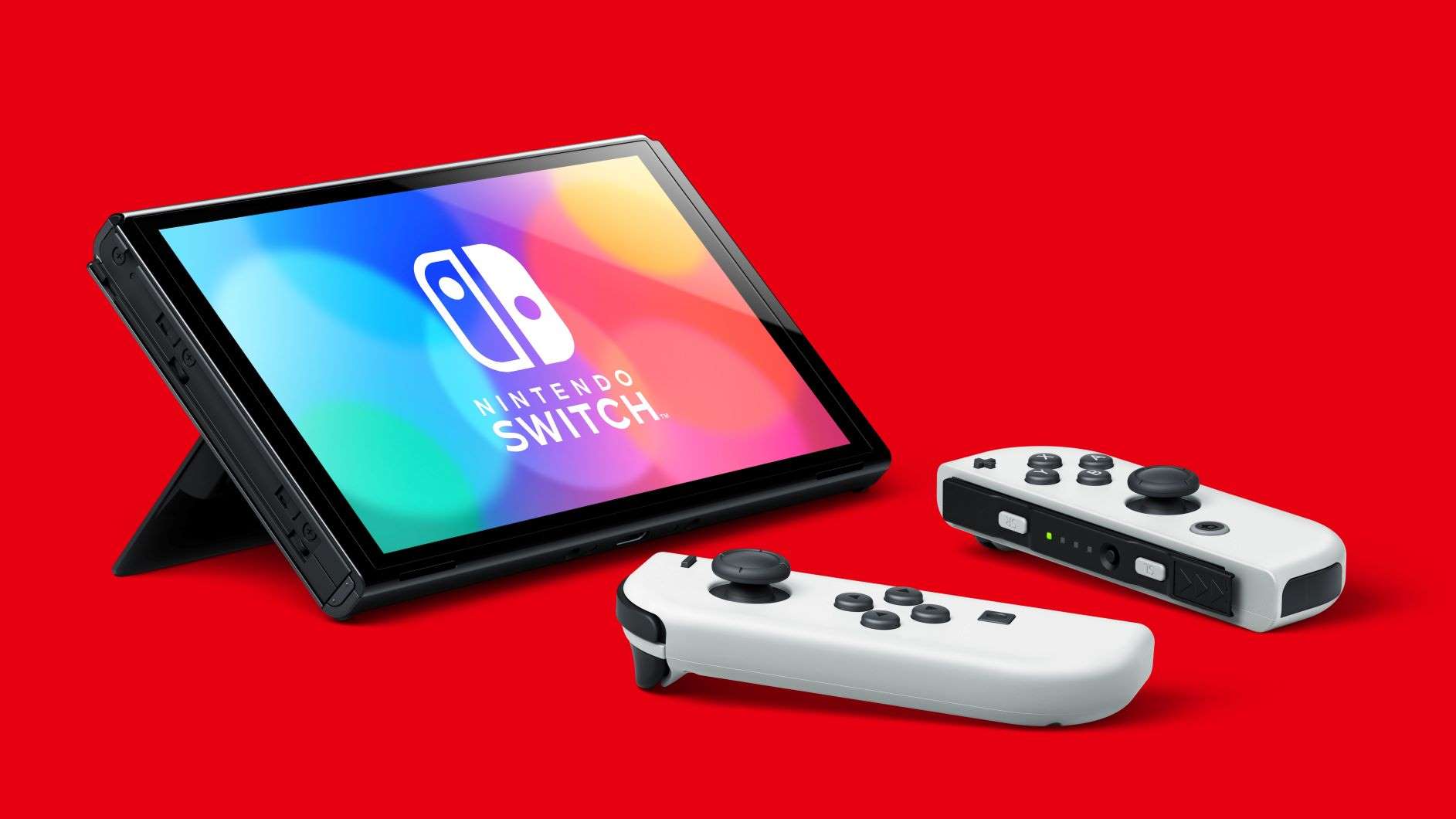 La nueva generación de consolas Nintendo Switch cuenta con un soporte más estable para el juego de sobremesa. Foto: Nintendo/dpa