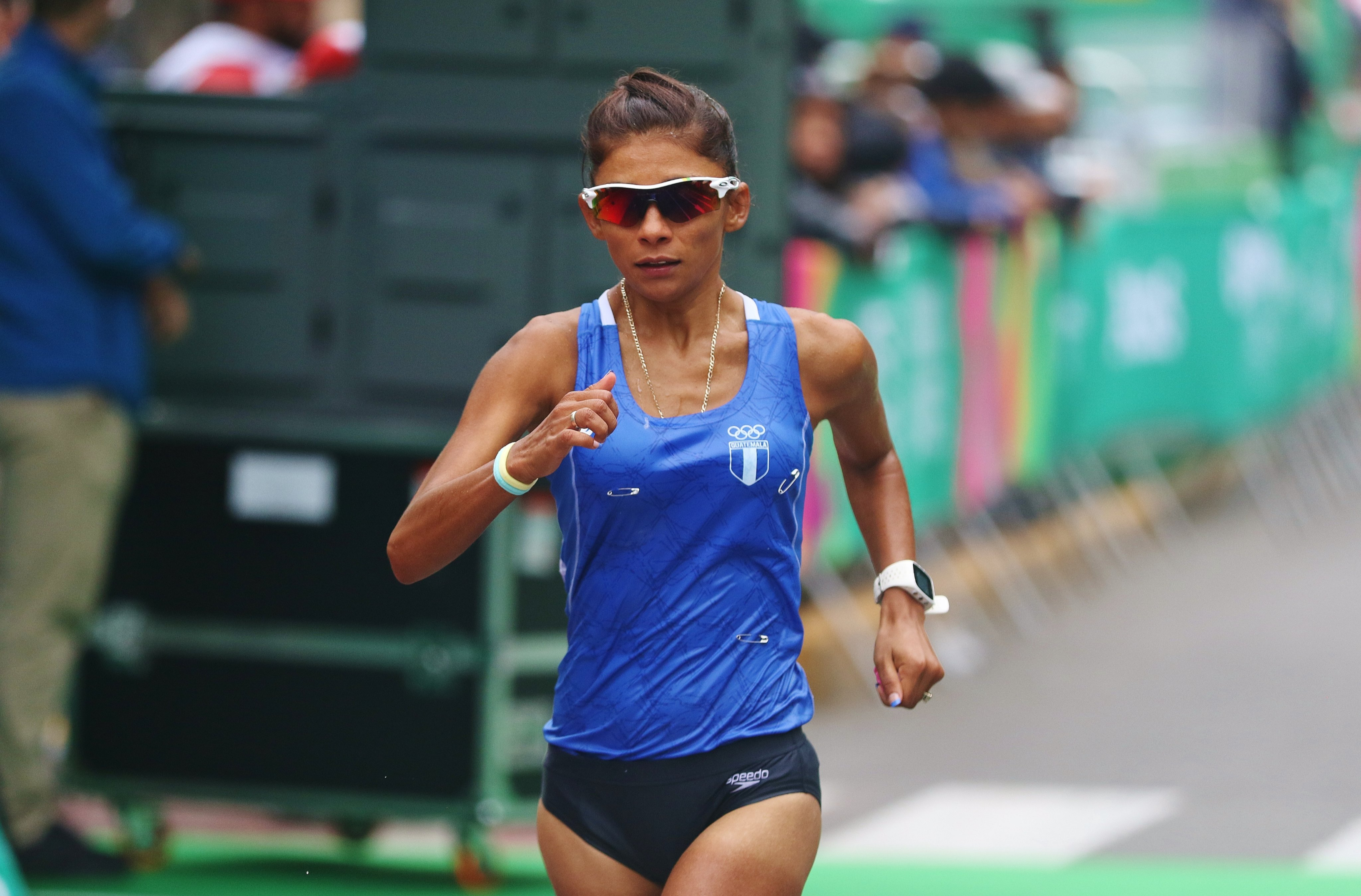 Mirna Ortiz es la referente de la marcha femenina en Guatemala y está clasificada a sus terceros Juegos Olímpicos, en los que espera brillar. Foto Prensa Libre: Cortesía COG.